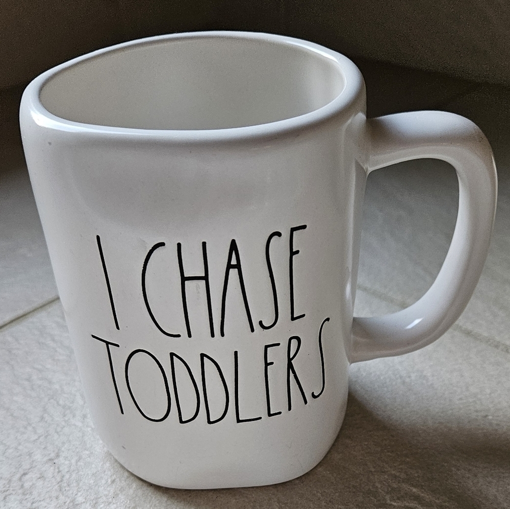Rae Dunn Mug - I Chase Toddlers​​​​​